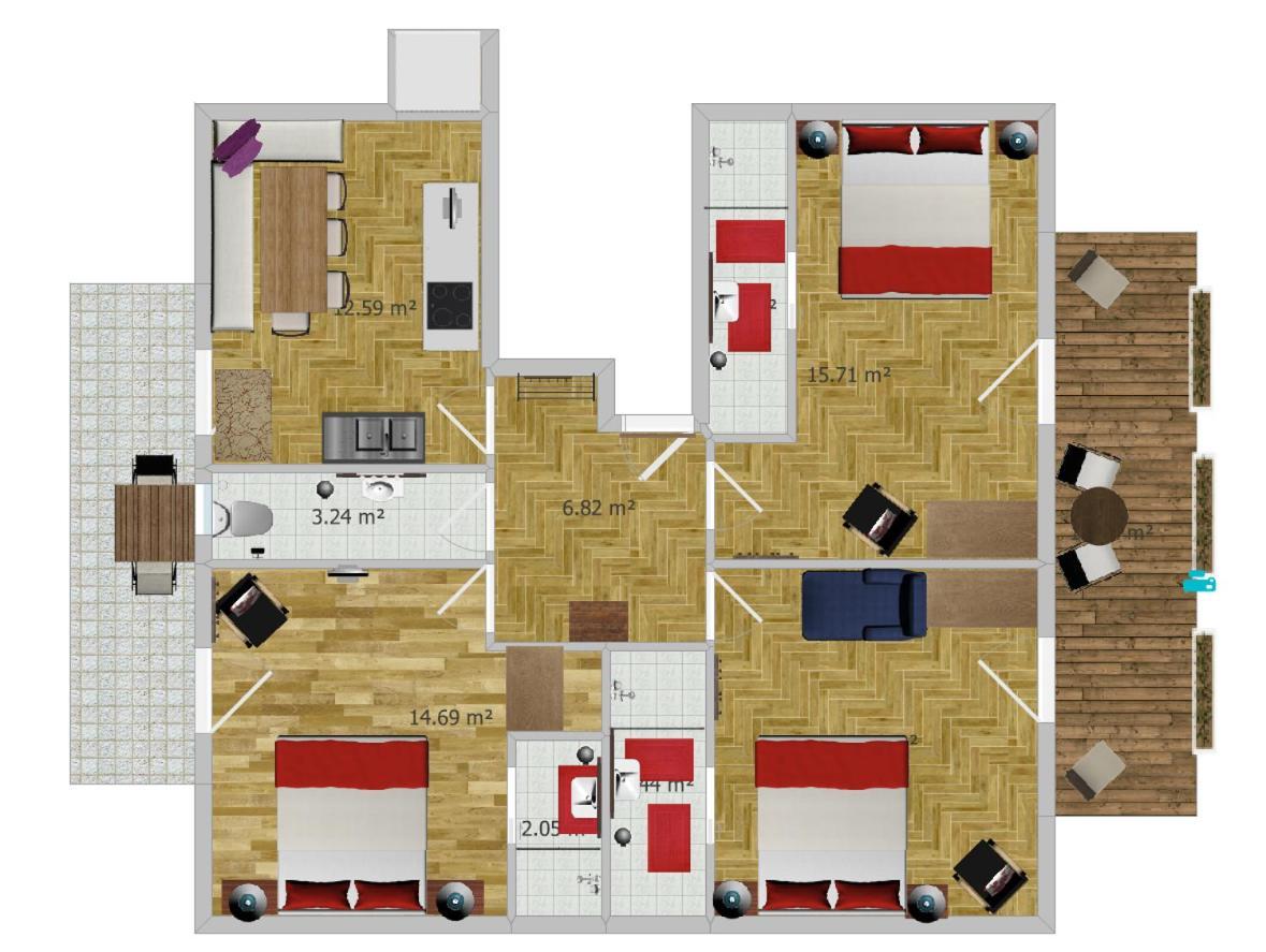 Landhaus Fingerhof Φλαχάου Εξωτερικό φωτογραφία